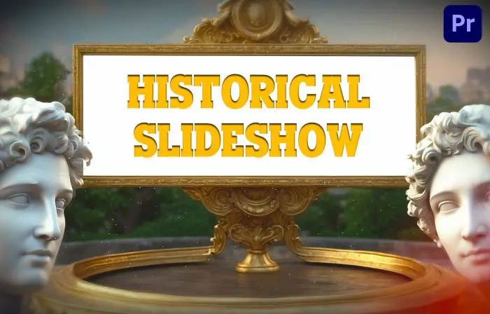 Artistic Historical 3D Frame Slideshow